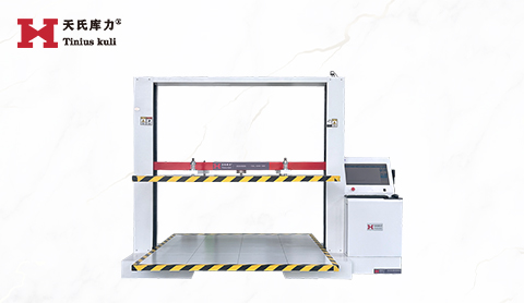 纸箱包装箱抗压测试视频